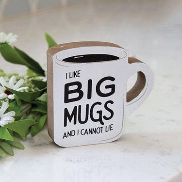 I Like Big Mugs Chunky Coffee Cup Sitter - The Fox Decor